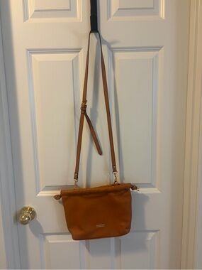 Mali + Lili Faux Leather Crossbody Bag with Adjustable Strap